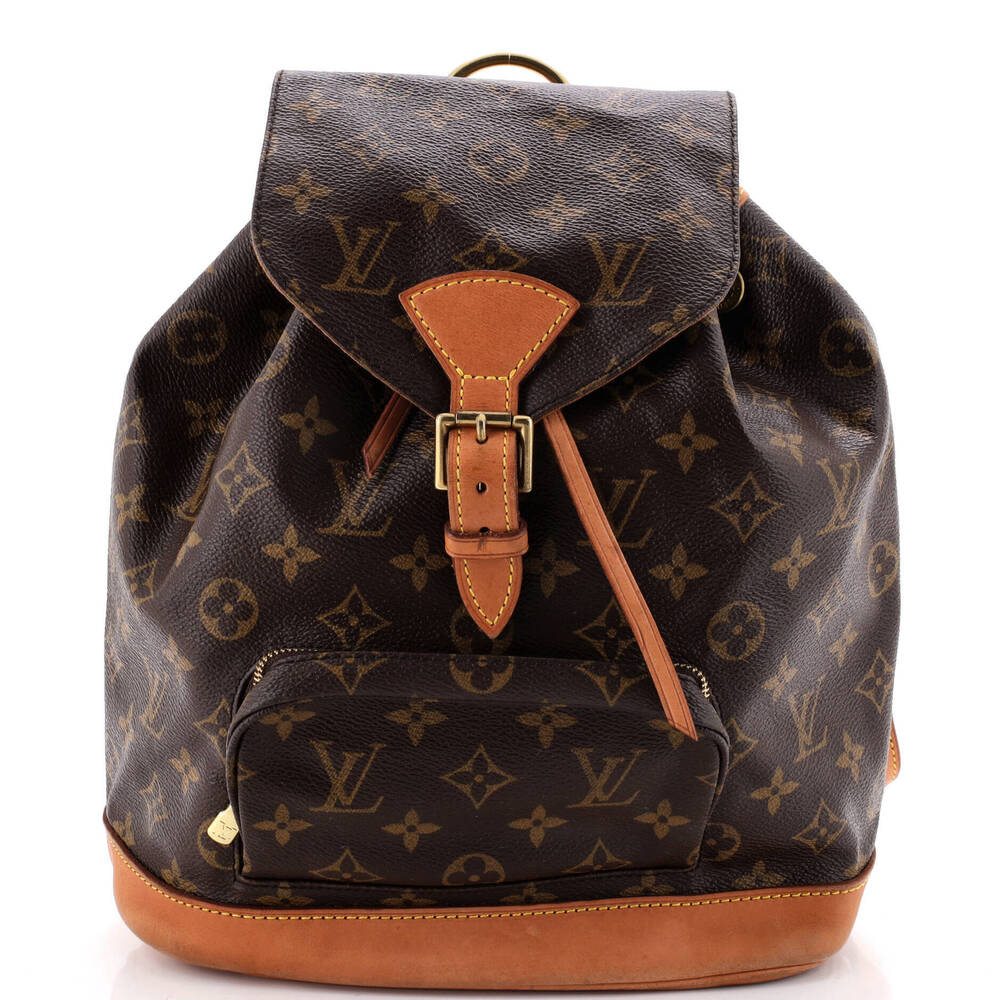 Louis Vuitton MM Vintage Montsouris Backpack Monogram Canvas